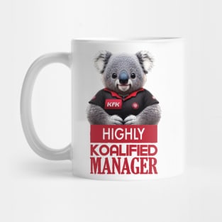 Just a Highly Koalified Manager Koala Mug